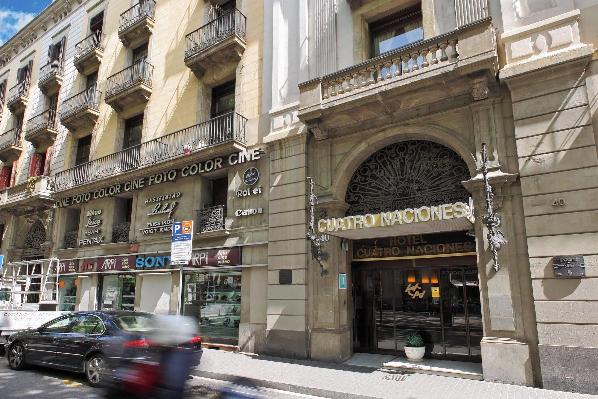 Cuatro Naciones Hotel Barcelona Exterior photo